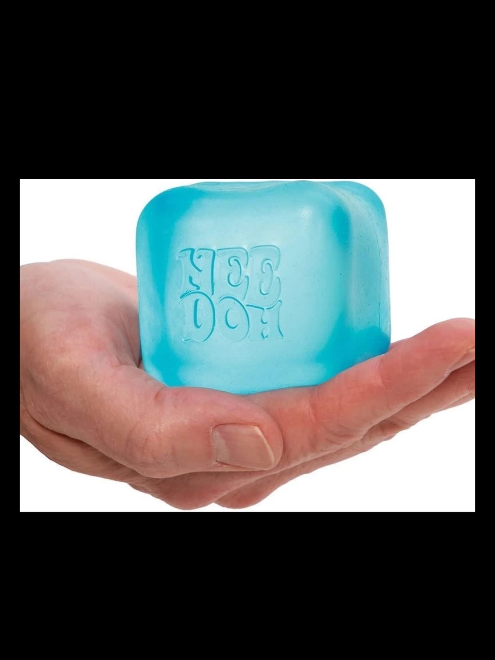 Schylling NeeDoh Nice Cube - Sensory Squeeze Toy with Super Solid Squish - 2.25